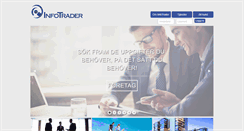 Desktop Screenshot of infotrader.se